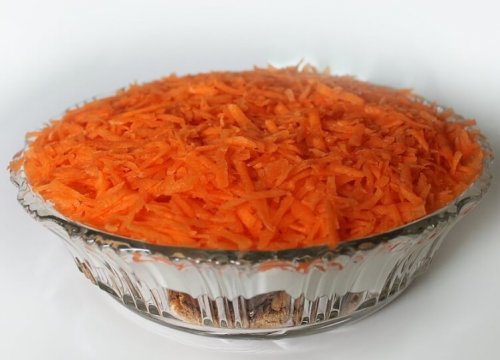 grated carrots for carrot cake recipe
